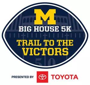 Big House 5K logo with Toyota