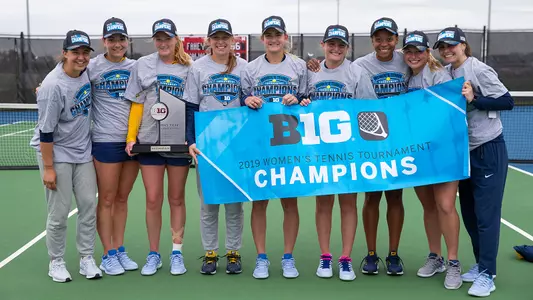 Women's Tennis 2019 B1G Tournament Champions