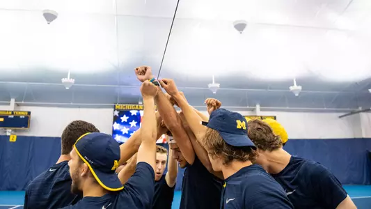 Men's Tennis Huddle