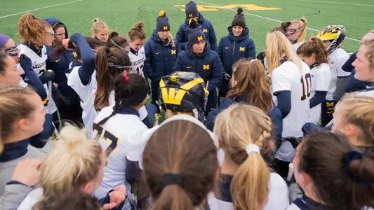 Women's Lacrosse Huddle