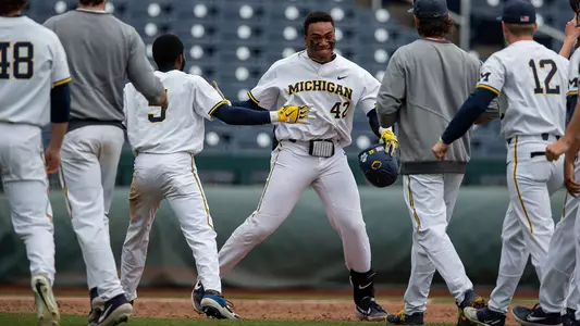 Jordan Nwogu Big Ten Tournament Celebration