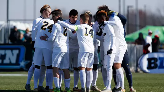Men's Soccer Team Huddle Generic