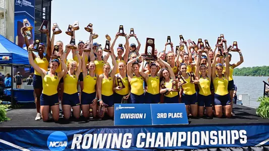 Rowing 2019 NCAA Championships Podium Celebration