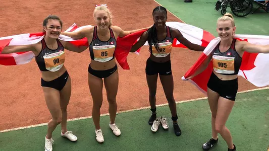 Aurora Rynda (second from left)