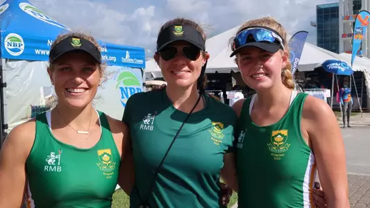 From left: Tayla-May Bentley, Liz Tuppen and Jessica Schoonbee