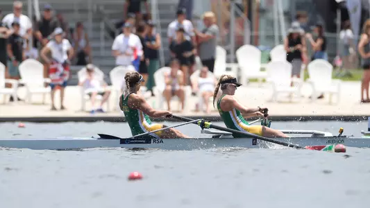 Tayla-May Bentley (left) and Jessica Schoonbee