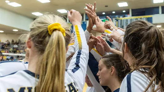 Volleyball Team Huddle Generic