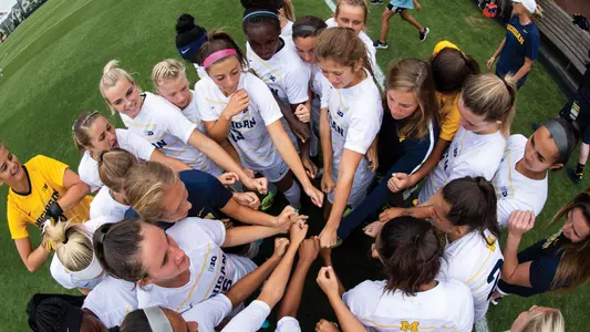 Women's Soccer Team Huddle Generic