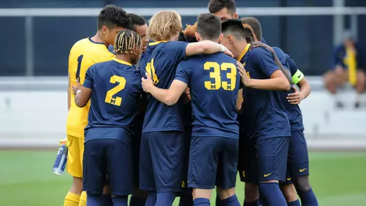 Men's Soccer Team Huddle Generic