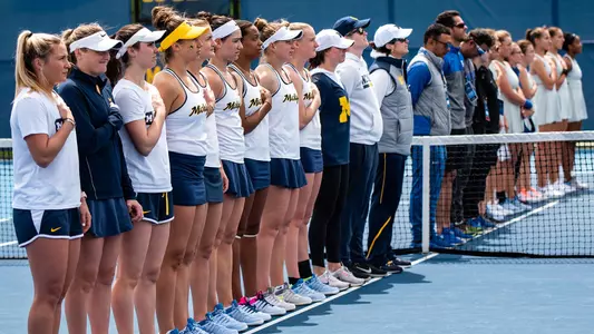 Women's Tennis Prematch Lineup