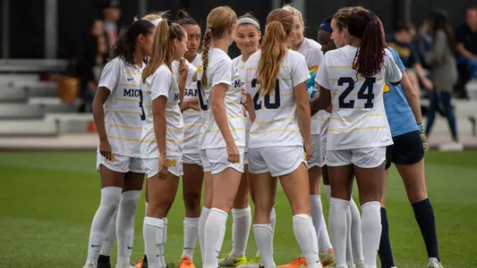 Women's Soccer Team Huddle Generic