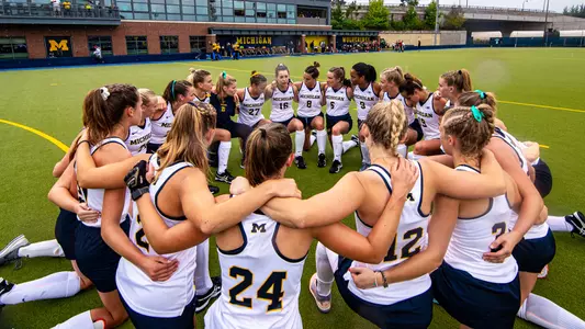 Field Hockey Team Huddle Generic