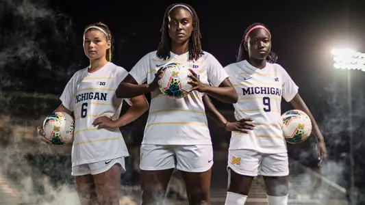 From left: Brooke Cilley, Jada Dayne, Sura Yekka