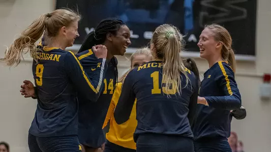 Volleyball Team Celebration Generic