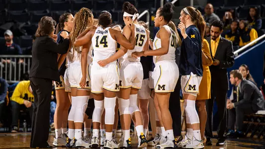 Women's Basketball Team Huddle Generic