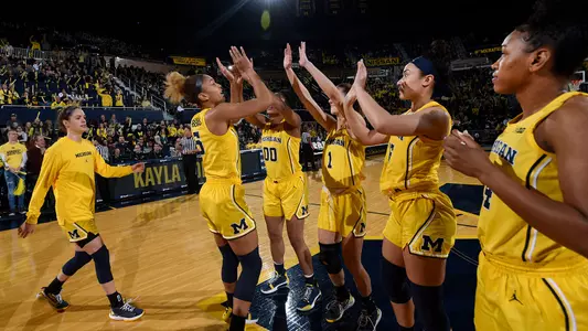 Women's Basketball Introductions Generic