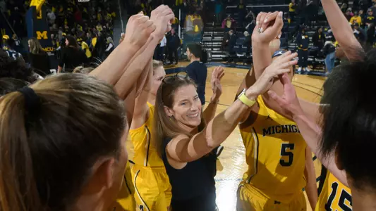 Women's Basketball Team Huddle Generic