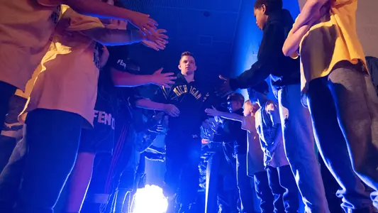 Wrestling Team Huddle Generic