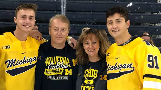 From left: Michael, George, Janis and Nick Pastujov