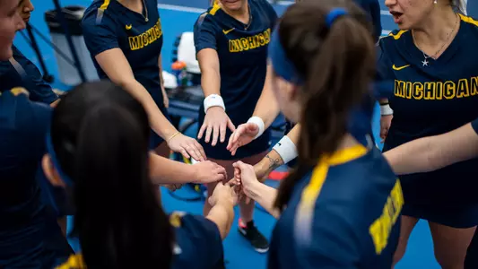 Women's Tennis Team Huddle Generic