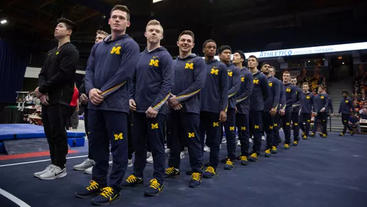 Men's Gymnastics Lineup Generic
