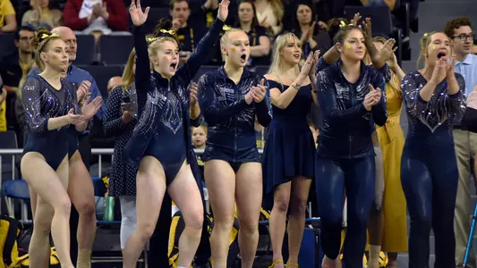 Women's Gymnastics Team Celebration Generic