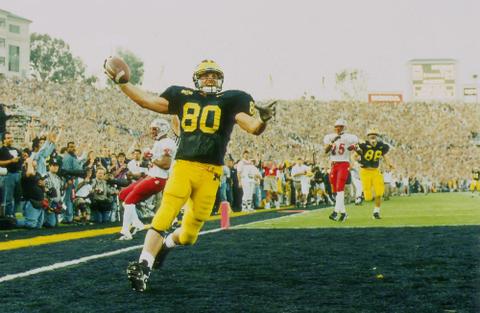 Charles Woodson Michigan, 1998 Rose Bowl jersey