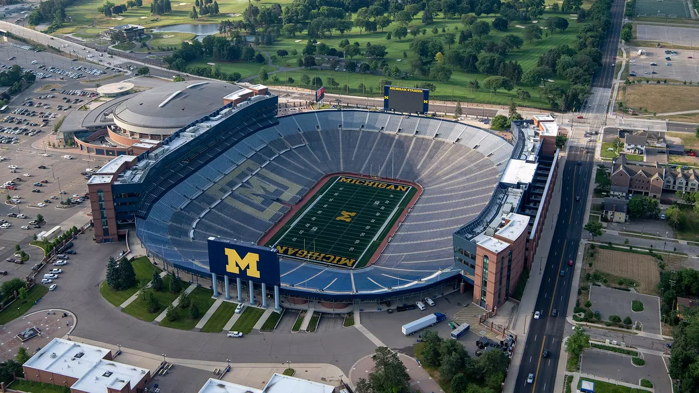Michigan Stadium Aerial