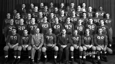 Football Team Photo 1950