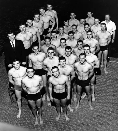 Men's Swimming and Diving Team Photo 1959-60