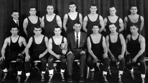 Wrestling Team Photo 1959-60