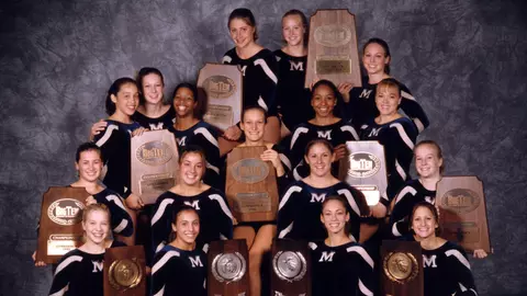 Women's Gymnastics Team Photo 2000