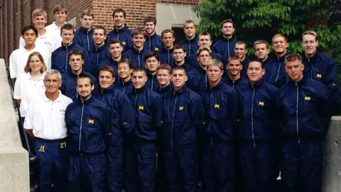 Men's Swimming and Diving Team Photo 1999-2000