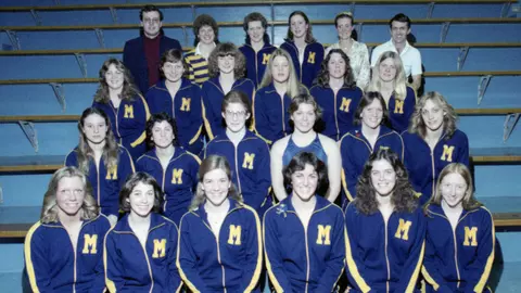 Women's Swimming and Diving Team Photo 1979-80