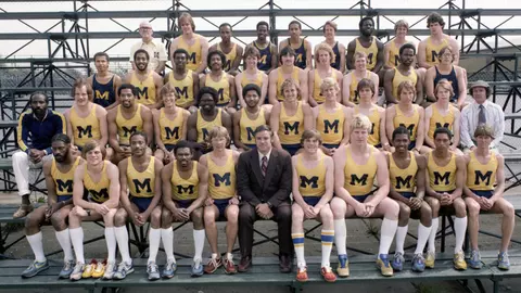 Men's Track and Field Team Photo 1980
