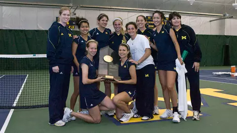 Women's Tennis Big Ten Champion 2010