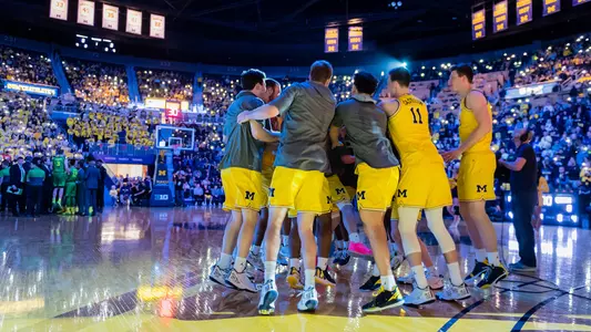 Men's Basketball Team Huddle Generic