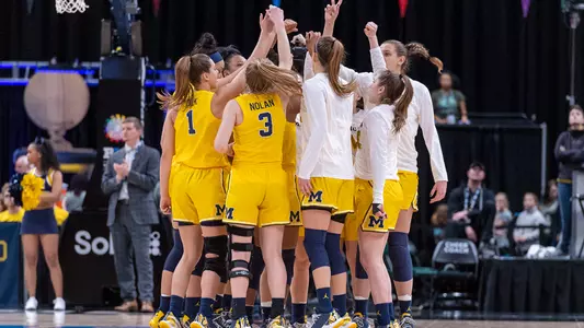 Women's Basketball Team Huddle Generic