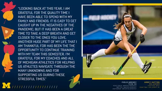 Keeping Wolverines Connected: Thanks Abbey Hutton