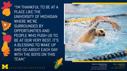 Keeping Wolverines Connected: Thanks Will Roberts