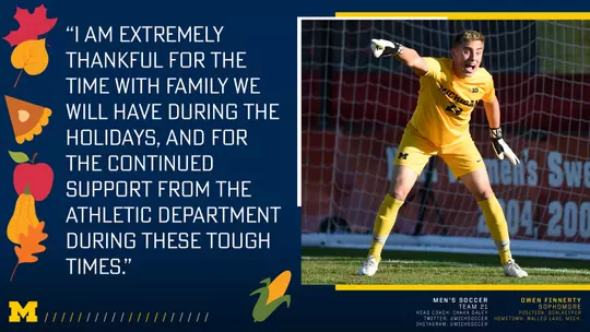 Keeping Wolverines Connected: Thanks Owen Finnerty