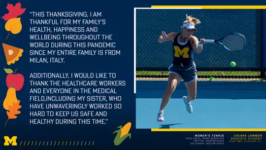 Keeping Wolverines Connected: Thanks Chiara Lommer