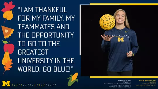 Keeping Wolverines Connected: Thanks Erin Neustrom