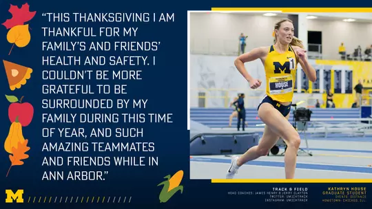 Keeping Wolverines Connected: Thanks Kathryn House