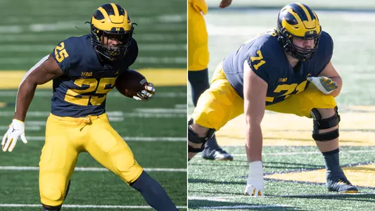 Hassan Haskins, Andrew Stueber