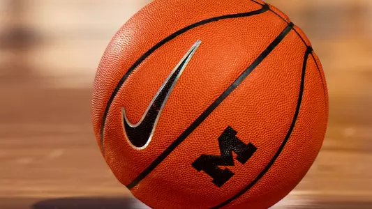 Women's Basketball Ball on Floor Generic