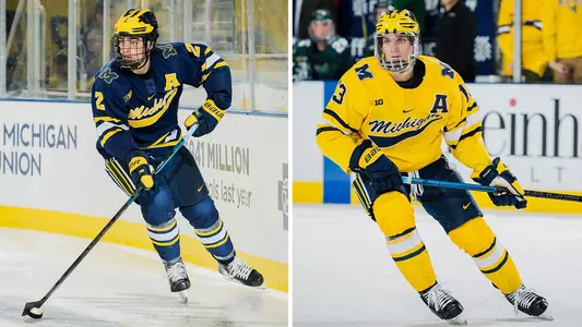 Luke Martin (left) and Jake Slaker