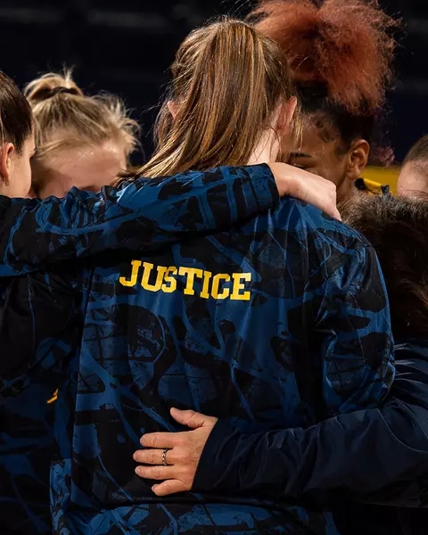 Social Justice: Women's Basketball Warmup - Justice