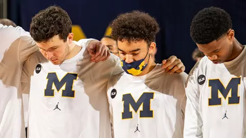 Social Justice: Men's Basketball Jersey BLM Patch