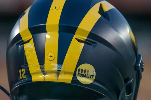 Social Justice: Football Helmet Equality Decal